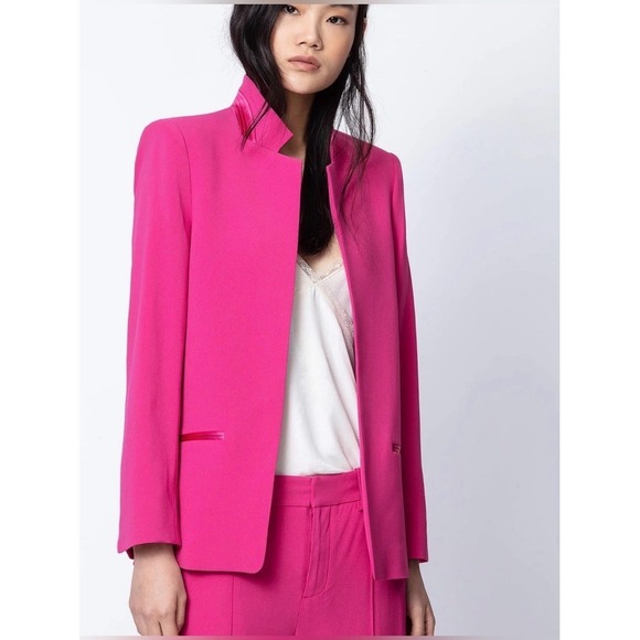 Zadig & Voltaire Jackets & Blazers - NWT Zadig & Voltaire Volly Satin Jacket | Size 36